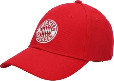 FC Bayern München Baseballcap Logo Classic Rot verstellbar